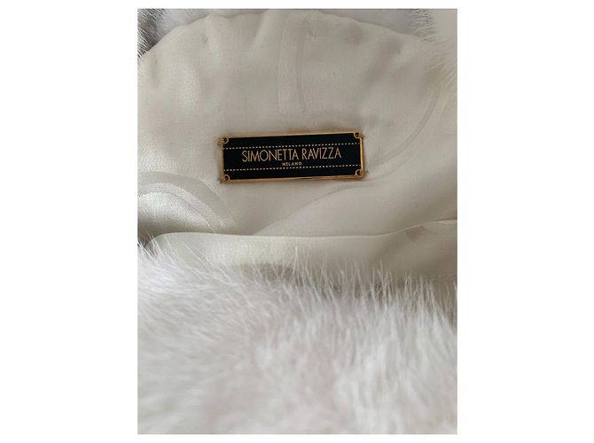 Simonetta Ravizza Pelliccia Furrissima Bianco - vista 12