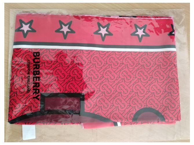 Burberry Seidentuch Rot - Ansicht 13