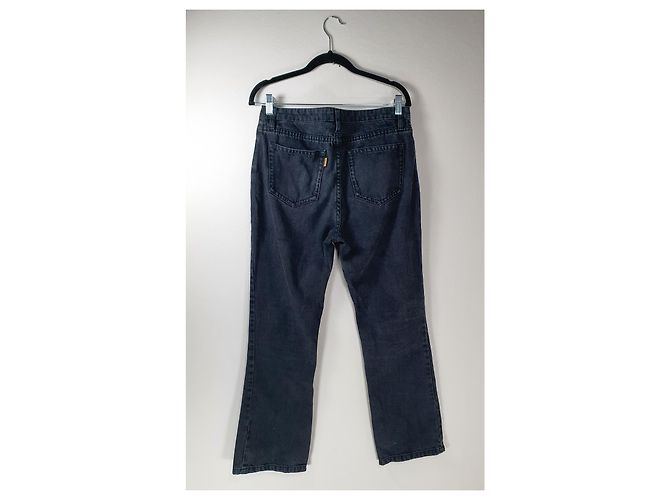 Jeans Rouje Gris Oscuro Algodón Talla 40 Gris antracita - vista 4