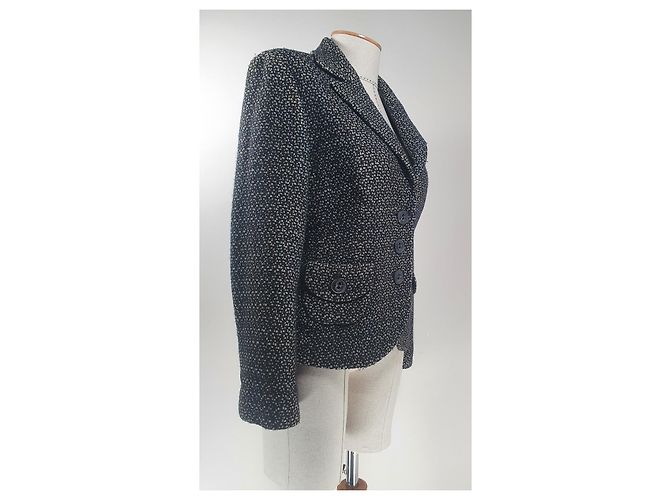 Blazer Escada in misto cotone e lana Multicolore - vista 3