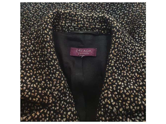 Blazer Escada in misto cotone e lana Multicolore - vista 6