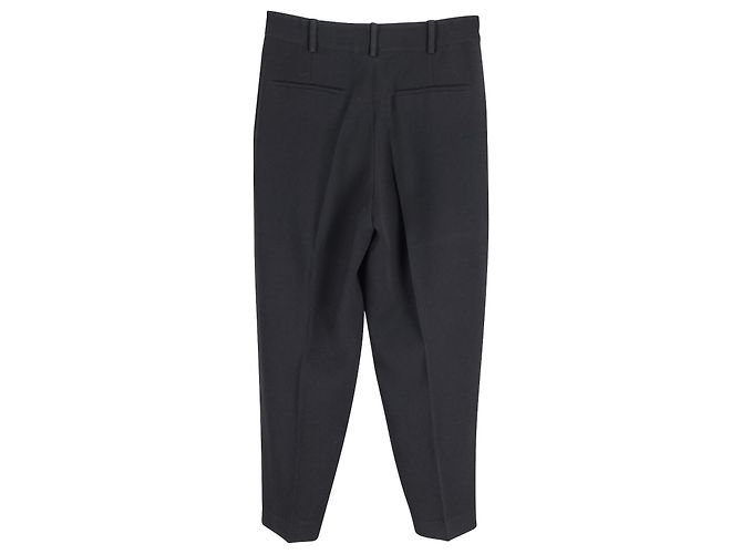 Pantalones de pernera recta Isabel Marant de lana negra Negro - vista 2