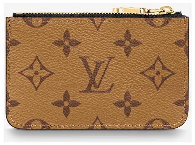 Louis Vuitton Tarjetero LV Romy reverso Castaño - vista 2