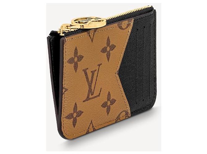 Louis Vuitton Tarjetero LV Romy reverso Castaño - vista 4