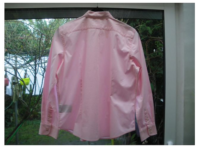Ralph Lauren Camisa de algodón rosa - vista 2