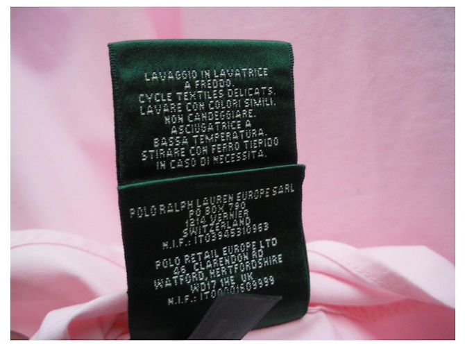 Ralph Lauren Camisa de algodón rosa - vista 5