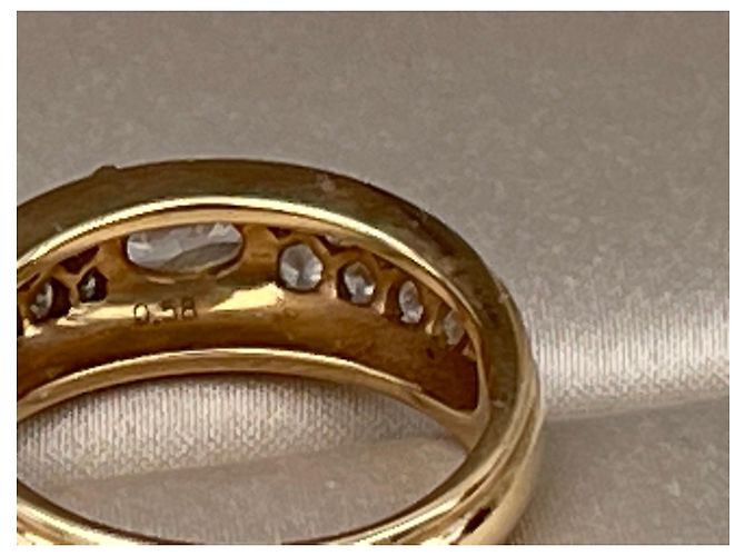 Anello Boucheron Axelle in oro giallo e diamanti D'oro - vista 6