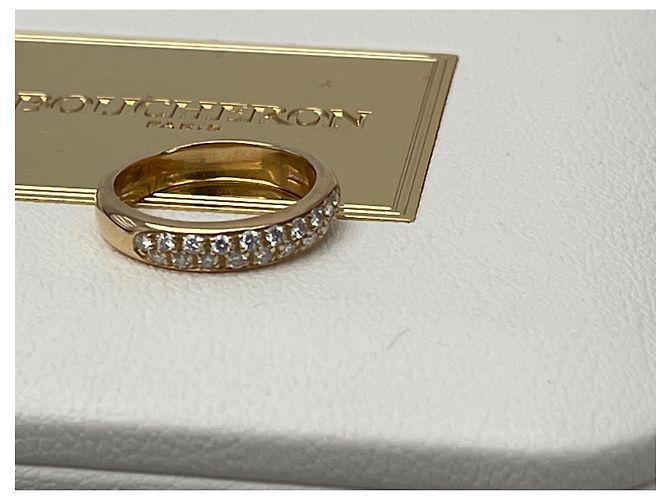 Anello Boucheron Amour in oro giallo e diamanti D'oro - vista 4