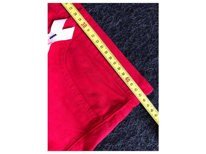 Autre Marque Jeans Skinny JBrand Rojos de Algodón y Elastano Roja - vista 10