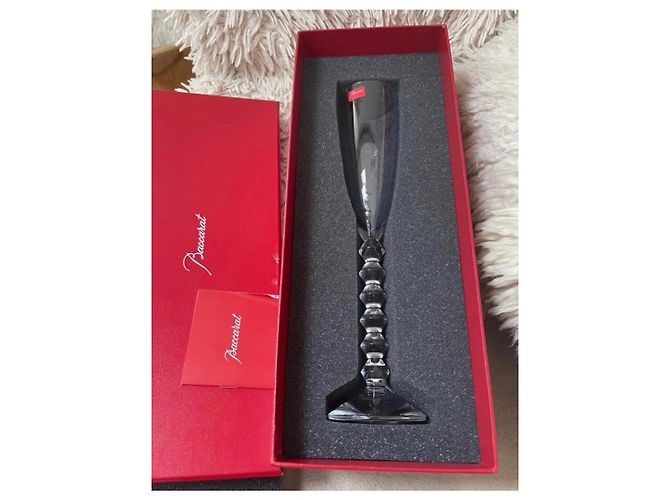 Baccarat Vega Flutissimo Champagnerflöte Glas Weiß - Ansicht 5