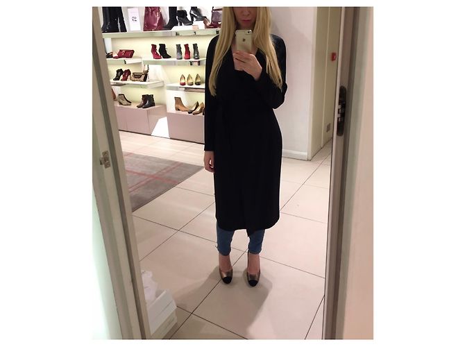 Lk Bennett Wickelkleid Schwarz - Ansicht 12