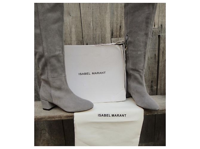 botas Isabel Marant p 36 Nueva condición Gris - vista 2