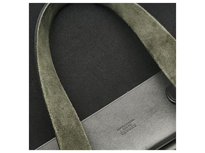 Hermès Hermes Black Herbag Cabas MM Nero - vista 13