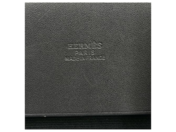 Hermès Hermes Black Herbag Cabas MM Nero - vista 7