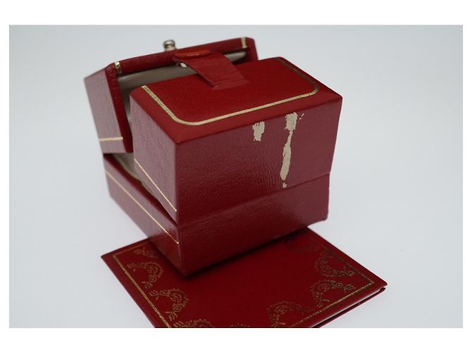 Les Must De Cartier Trinity-Band-Ring 18 Karat Rose, Weiß- und Gelbgold Gold hardware - Ansicht 12