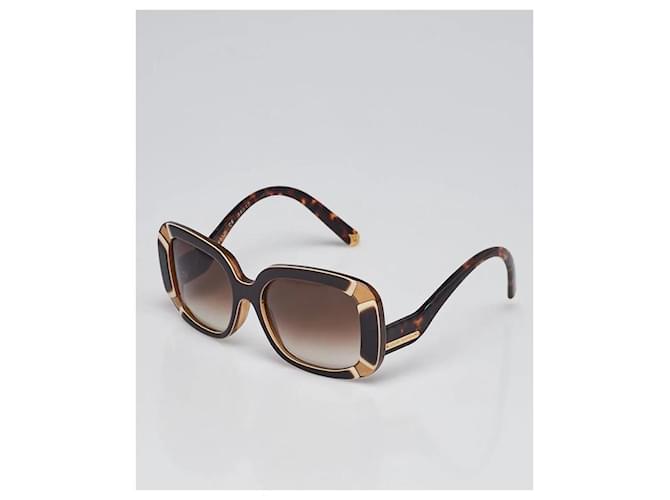 Louis Vuitton Lentes de sol Castaño - vista 2