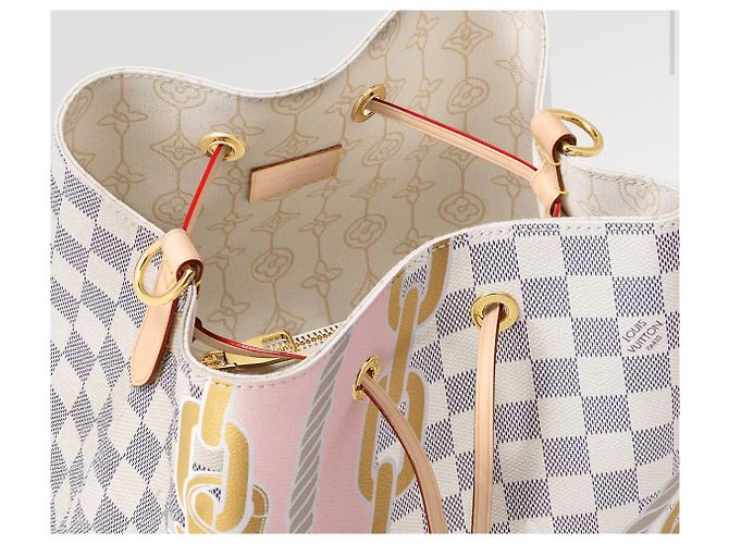 Louis Vuitton Estate damier LV NeoNoe 2023 Beige - vista 4