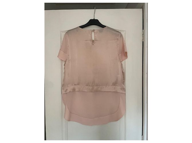 Blusa Pinko de seda rosa - vista 4