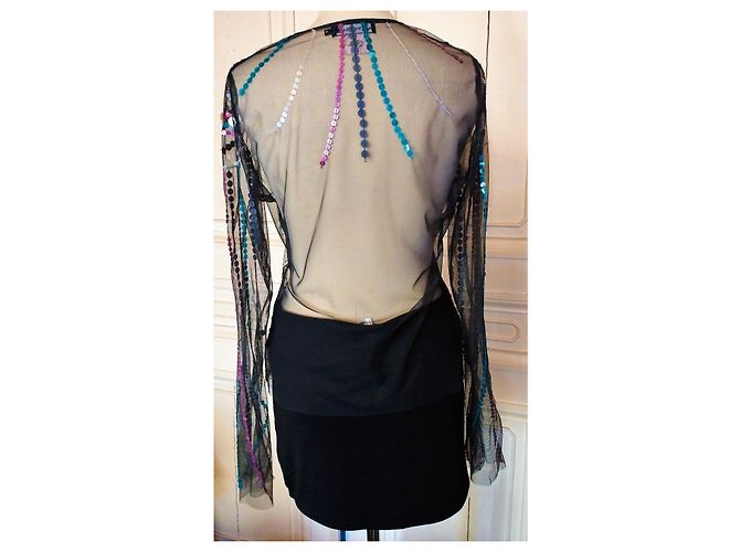 ANTIK BATIK MEHRFACHKLEID BLUSE KLEID SET TL ODER T38/40 Lila - Ansicht 13