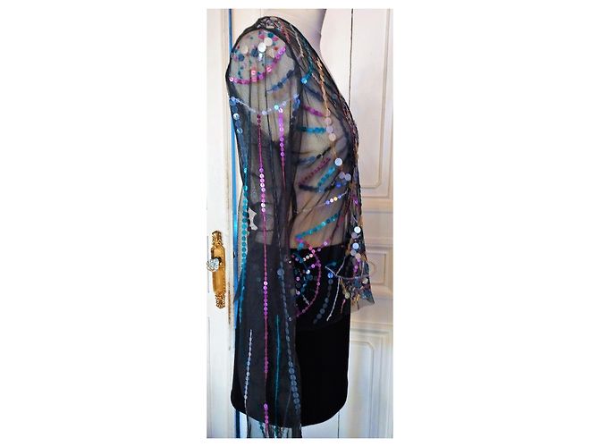 ANTIK BATIK MEHRFACHKLEID BLUSE KLEID SET TL ODER T38/40 Lila - Ansicht 14