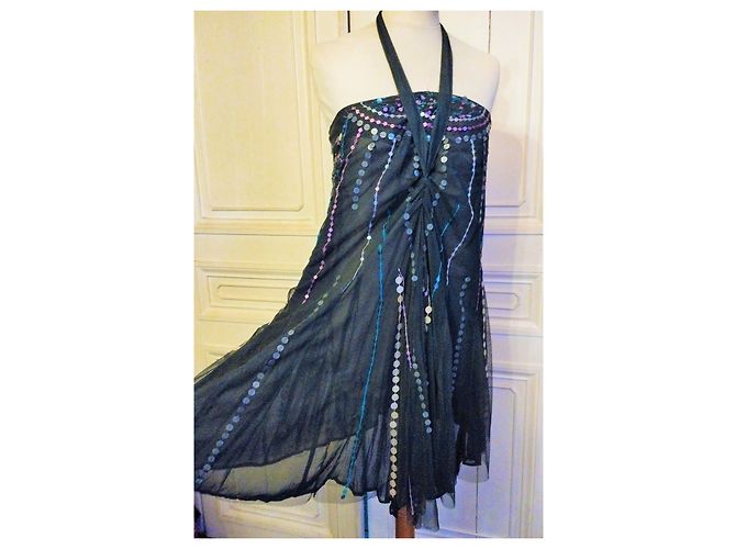 ANTIK BATIK MEHRFACHKLEID BLUSE KLEID SET TL ODER T38/40 Lila - Ansicht 16