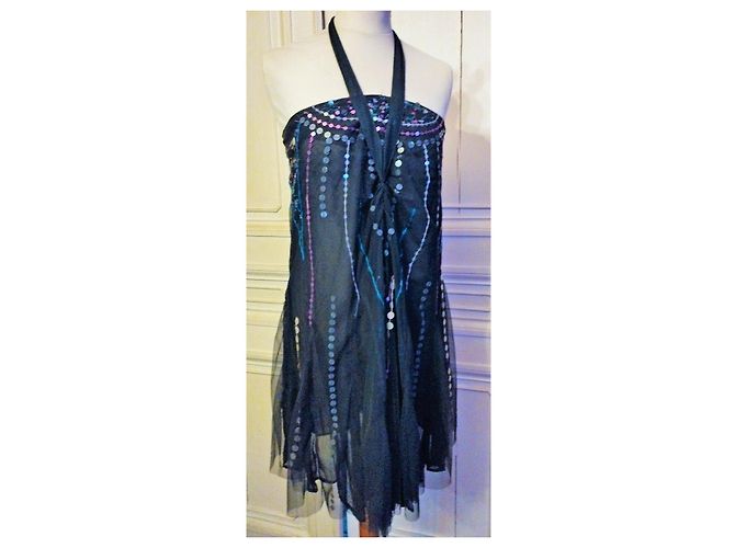 ANTIK BATIK MEHRFACHKLEID BLUSE KLEID SET TL ODER T38/40 Lila - Ansicht 2