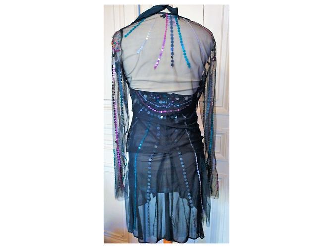 ANTIK BATIK MEHRFACHKLEID BLUSE KLEID SET TL ODER T38/40 Lila - Ansicht 5