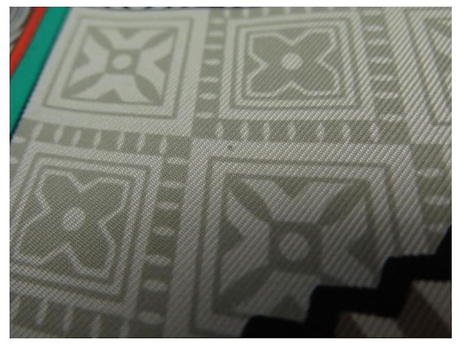 Aline Hermès HERMES SCIARPA CENTINAIA DI MIAO HONORE SQUARE 90 SETA SCIARPA IN SETA BLU - vista 6