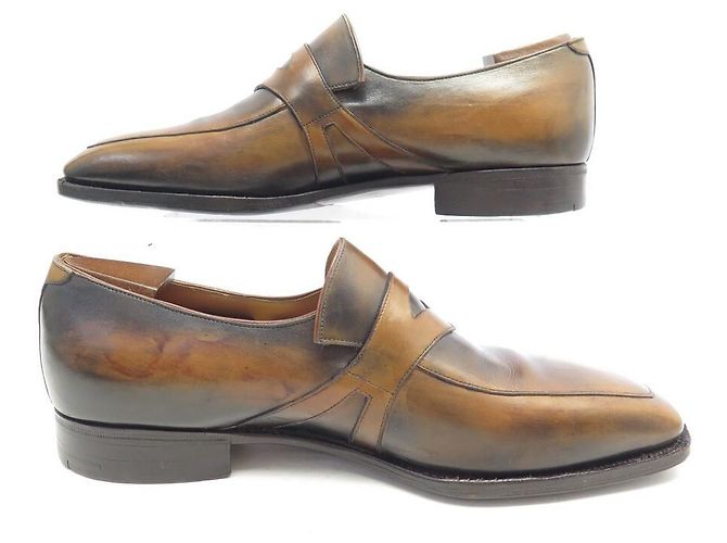 SCARPE CORTHAY RASCAL MOCASSINO 8.5 42.5 SCARPE MOCASSINI MARRONI Marrone - vista 2
