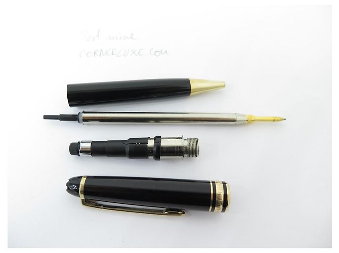 MONTBLANC PENNA MEISTERSTÜCK CLASSIC MB12746 0.7PENNA MM DORE Nero - vista 7