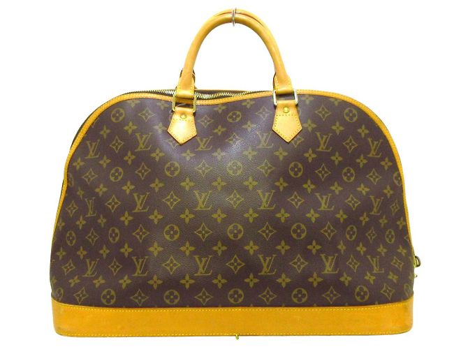 Louis Vuitton Alma Marrone - vista 2
