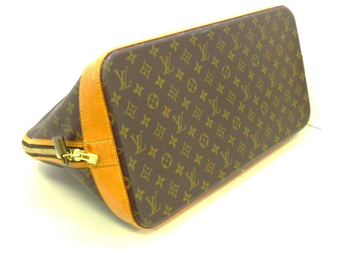 Louis Vuitton Alma Marrone - vista 3