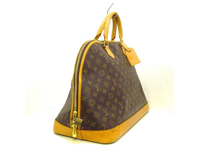 Louis Vuitton Alma Marrone - vista 4