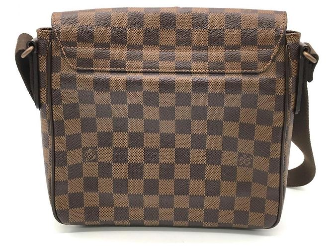 Louis Vuitton Distretto Damier Ebene PM N41213 Marrone - vista 3