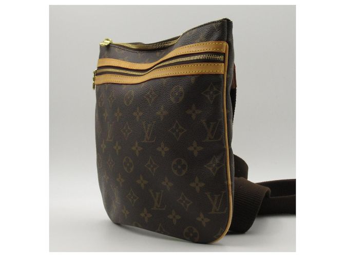 Louis Vuitton Monogram Pochette Bosphore M40044 Marron - vue 3