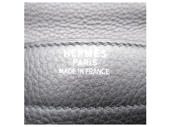 Hermès Clemence Sac A Depeches 38 ventiquattrore Nero - vista 6