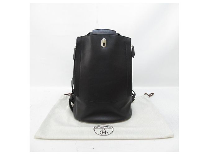 Hermès gr24 Mochila 071263CK Negro - vista 7