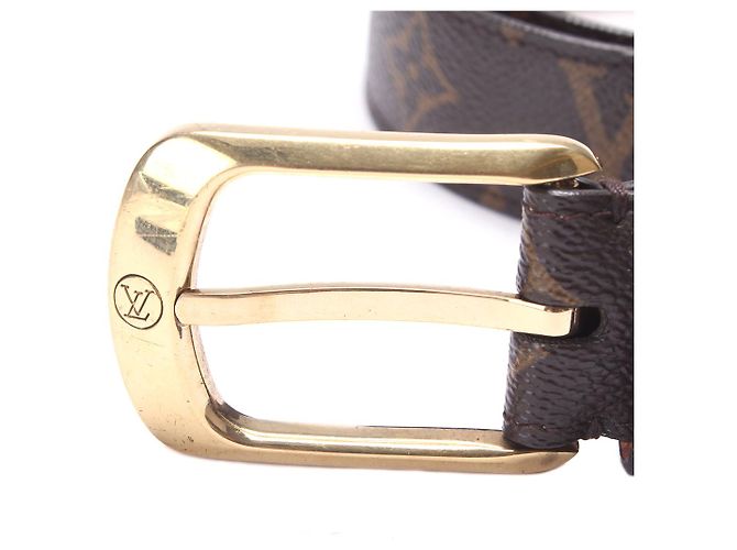 Louis Vuitton Cinturón Monogram Ellipse M6919 Castaño - vista 5