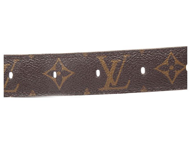 Louis Vuitton Cinturón Monogram Ellipse M6919 Castaño - vista 7
