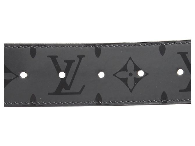 Louis Vuitton Ceinture Monogram Eclipse Initiales Noir - vue 5