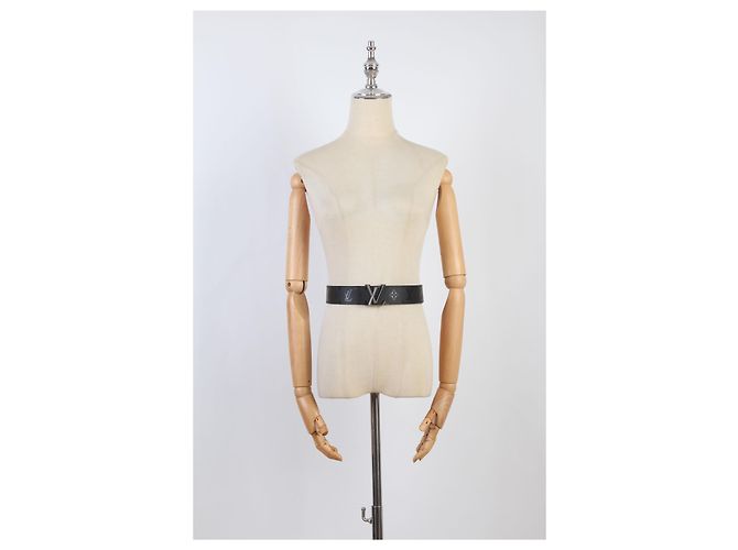 Louis Vuitton Ceinture Monogram Eclipse Initiales Noir - vue 8