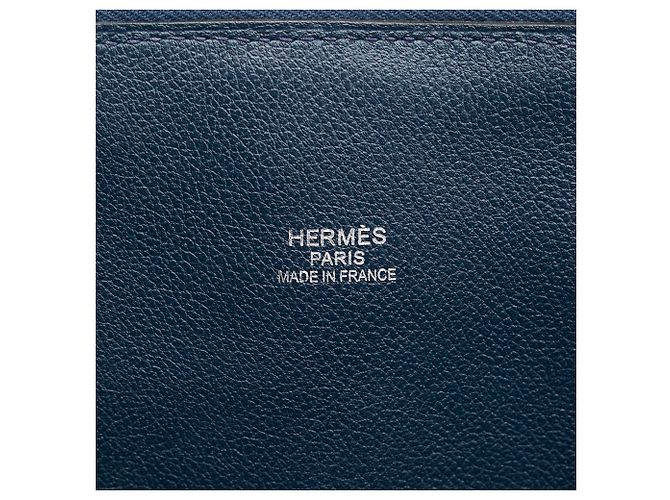 Hermès Borsa Bolide da baseball blu Hermes - vista 6