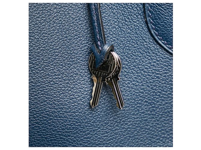 Hermès Borsa Bolide da baseball blu Hermes - vista 9