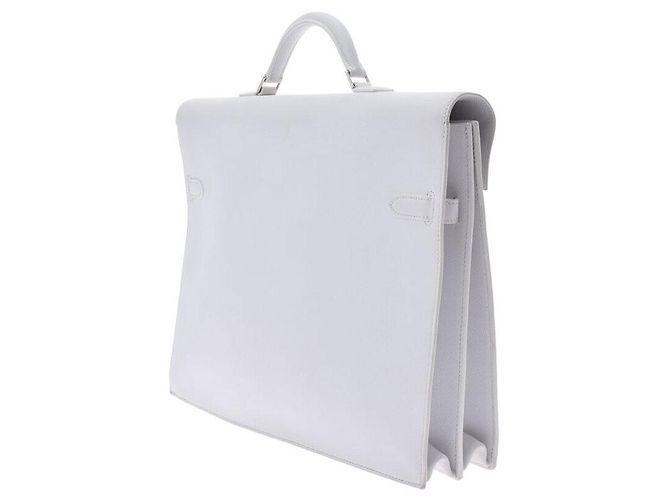 Hermès Kelly Dépêches Bianco - vista 2