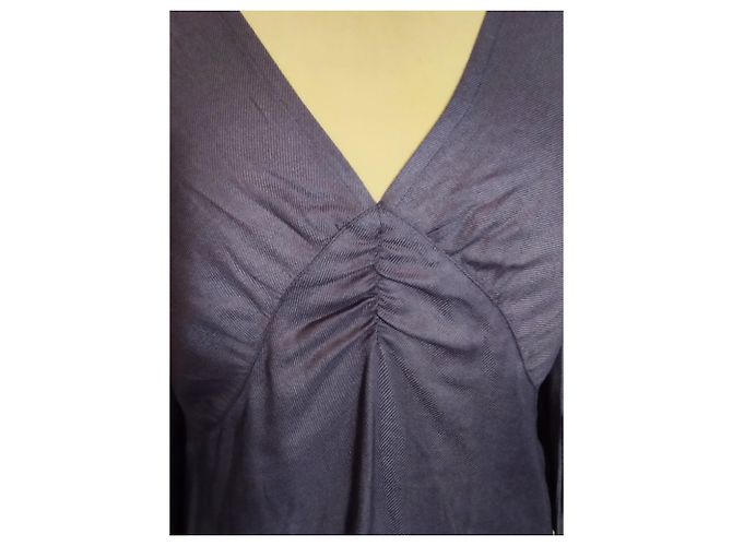 Antik Batik ANTIK ABITO BATIK ABITO MANICHE A FARFALLA TM OR 40/42 Prugna - vista 12