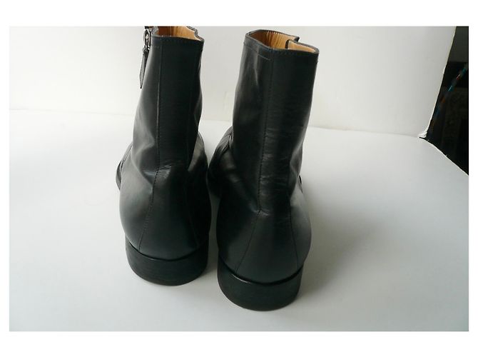 Hermès HERMES Bottines JERRY Cuir noir ottime condizioni T42 IT - vista 4