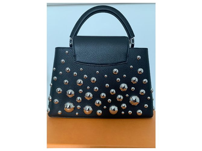 Autre Marque LV x YK Capucine Metal Dots MM Nero - vista 2
