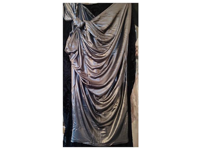Patrizia Pepe Sierra Kleid Silber - Ansicht 4