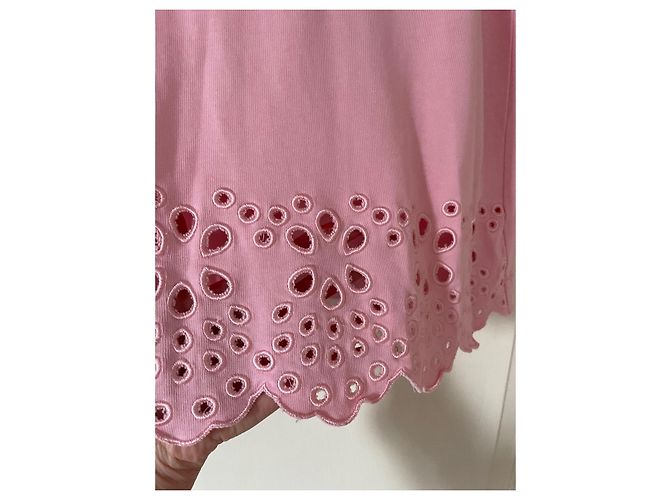 Camisa Pinko de algodón rosa - vista 3