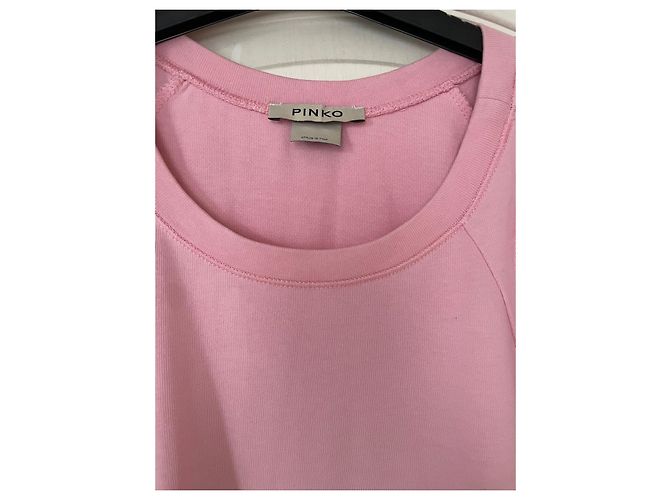 Camisa Pinko de algodón rosa - vista 4